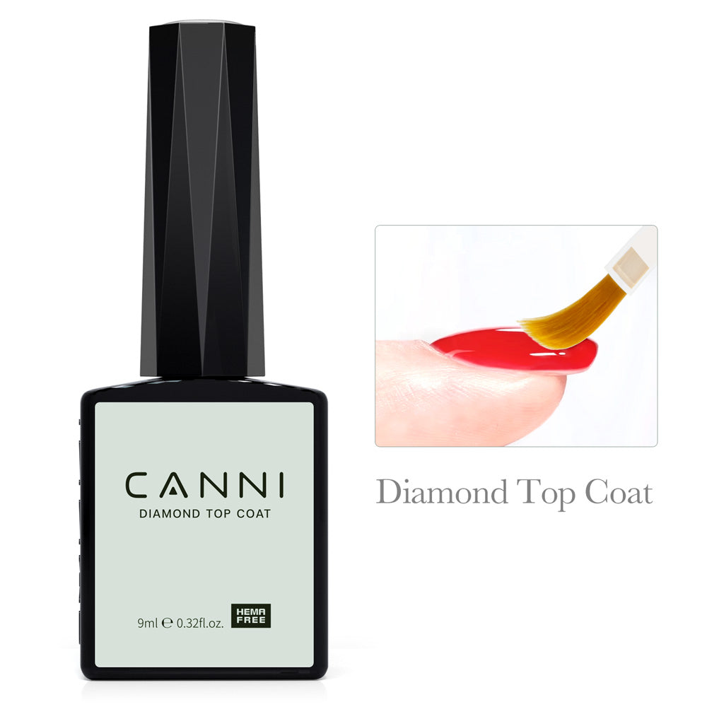 Canni Diamond Top Coat 9ml - Hema Free