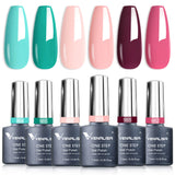 6 Colors Gel Polish Set 7.5ML*6