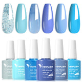 6 Colors Gel Polish Set 7.5ML*6