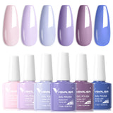 6 Colors Gel Polish Set 7.5ML*6