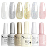 6 Colors Gel Polish Set 7.5ML*6