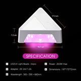 UV/LED Red Light Nail Lamp