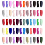 Color chart for venalisa vip 60 colors gel nail polish kit