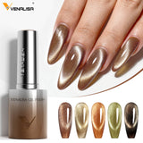 10ML Glitter & Cat Eye Gel 60 Colors Set (With Color Display)