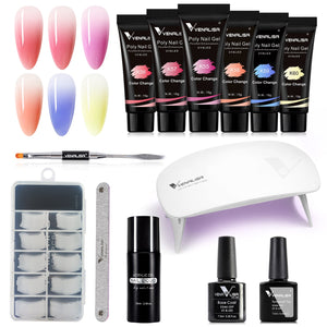 Color Changing Poly Gel All-in-one Manicure Starter Kit