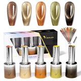 Mystic Cat Eye Gel Polish Set (10ML) TPO Free Hema Free