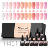 Rubber Base Coat- 12 Colors Set