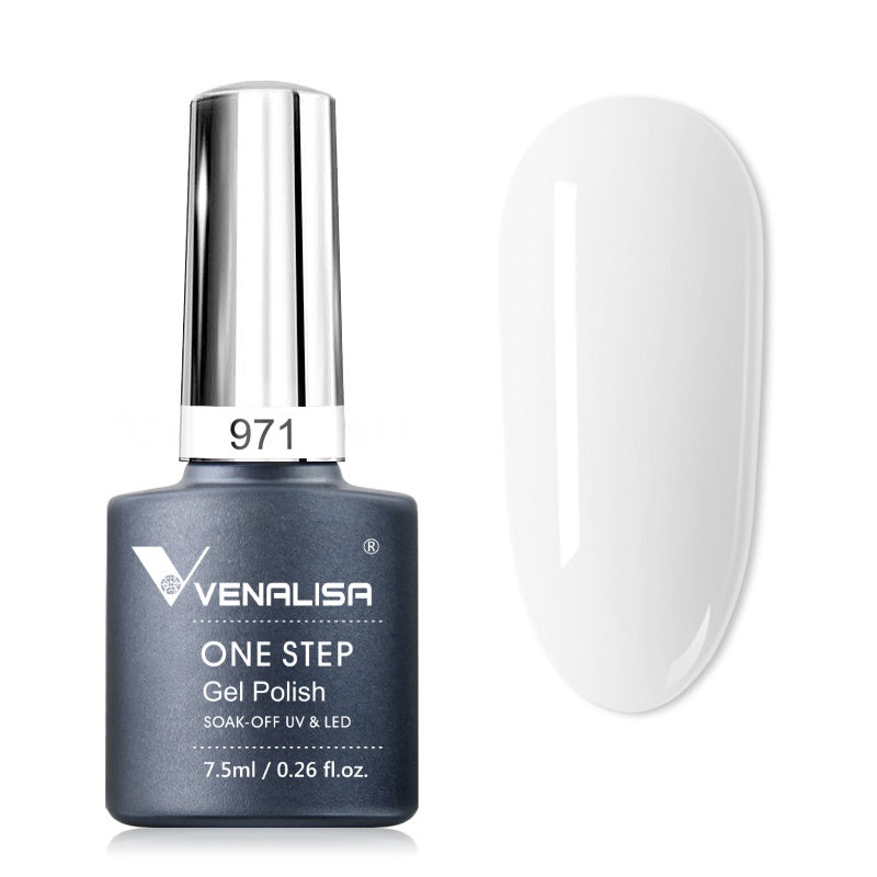 There's a Flattering Shade of White Nail Polish for Everyone | White gel  nails, White nail polish, White nails