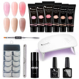 Translucent Color Poly Gel All-in-one Manicure Starter Kit