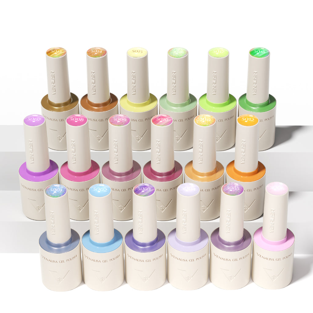 V1 Gel Polish Set 22 Pcs With Color Card TPO Free Hema Free – Venalisa