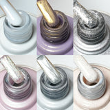 Coffret de vernis gel V4 (22 pièces) avec nuancier, sans TPO ni HEMA.