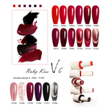 V6 Gel Polish Set 22 Pcs With Color Card- TPO Free HEMA Free
