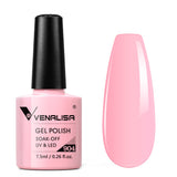 Venalisa gel polish color 904 - pink gel nail polish
