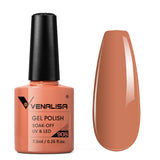 Venalisa gel polish color 908- brown gel nail polish