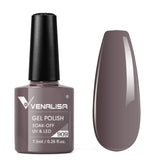 Venalisa gel polish color 909- gray gel nail polish