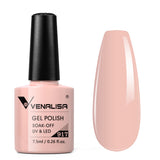 Venalisa gel polish color 917- nude gel nail polish