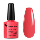 Venalisa gel polish color 924- red gel nail polish