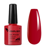 Venalisa gel polish color 926- red gel nail polish