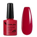 Venalisa gel polish color 927- red gel nail polish
