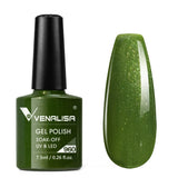 Venalisa gel polish color 960- green gel nail polish
