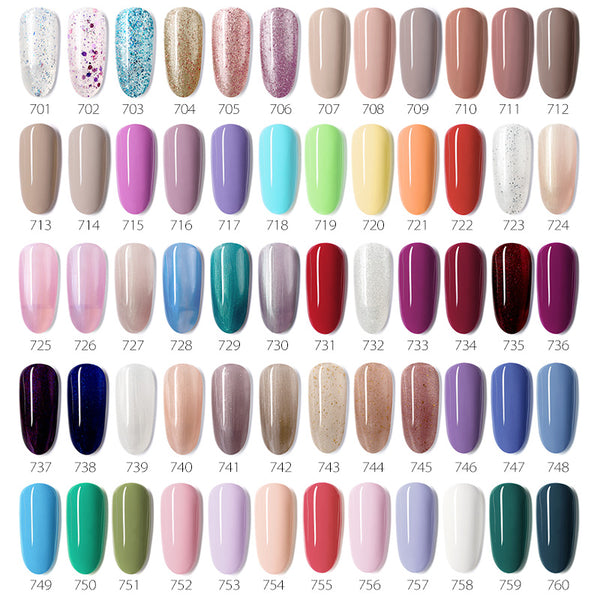 Venalisa VIP3 Nail Gel Polish Whole Set 60 Colors Manicure Kit