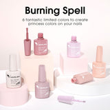 Blushing Petal - Hema Free 6 Colors Gel Polish Set