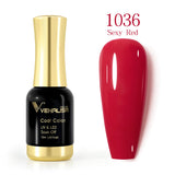 Venalisa 12ml Nail Gel Polish Color 1036- red gel nail polish