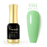 Venalisa 12ml Nail Gel Polish Color 1051- green gel nail polish