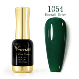 Venalisa 12ml Nail Gel Polish Color 1054- green gel nail polish