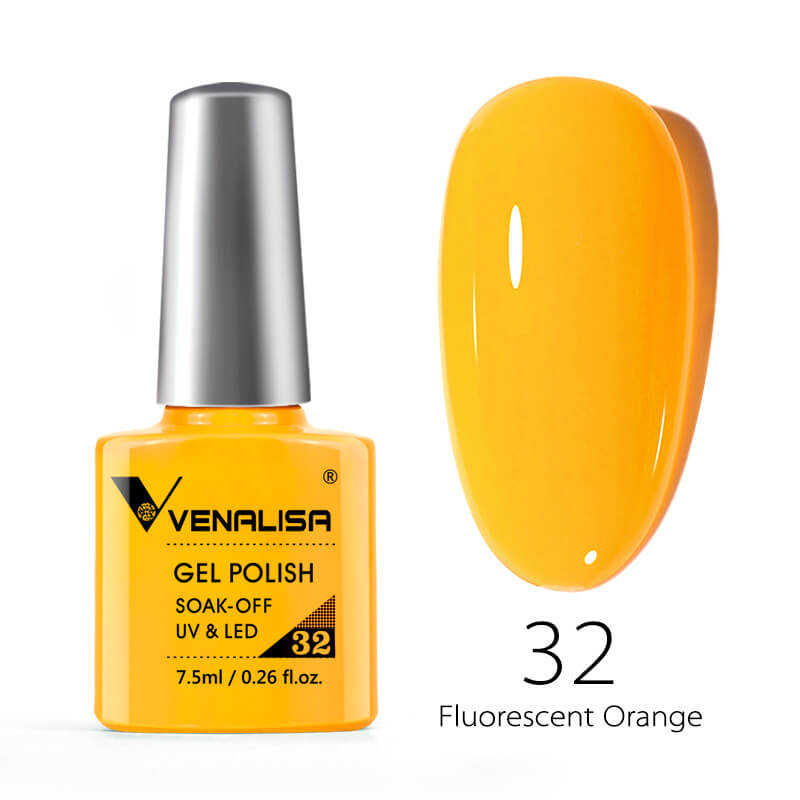 Venalisa 7.5ml Gel Polish Color 32- yellow gel nail polish