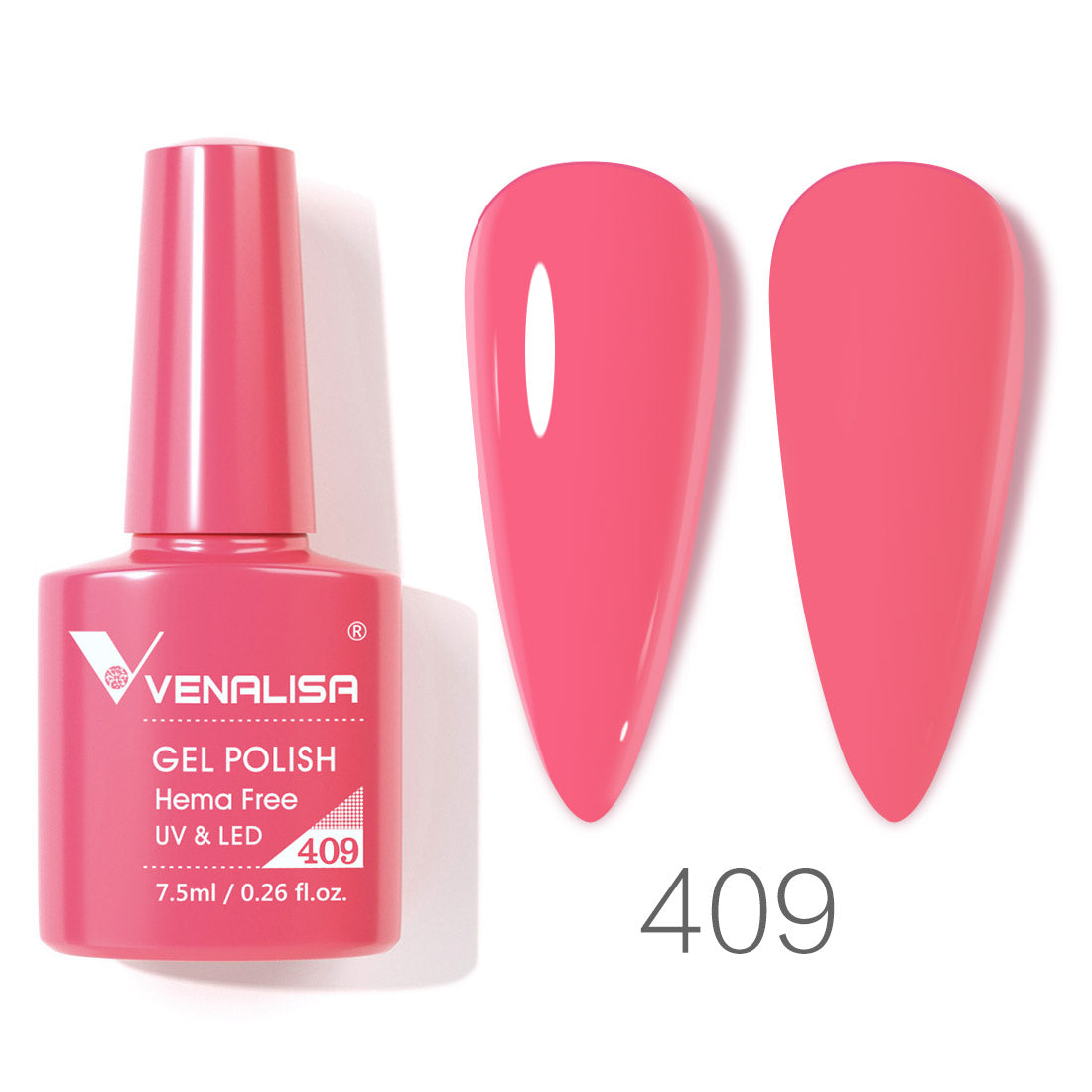 Venalisa rose red gel nail polish- 409