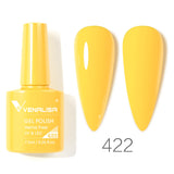 Venalisa yellow gel nail polish- 422