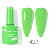 Venalisa green gel nail polish- 423