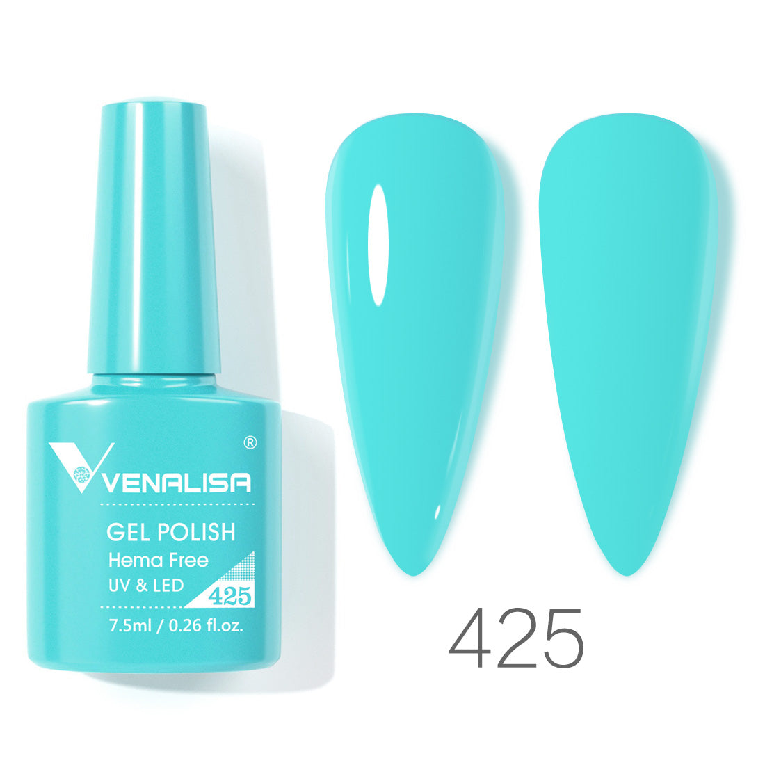 Venalisa blue gel nail polish-425
