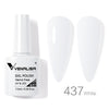 Venalisa white gel nail polish- 437