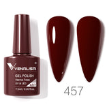 Venalisa dark red gel nail polish- 457