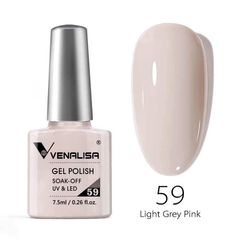 Venalisa 7.5ml Gel Polish Color 59- nude gel nail polish