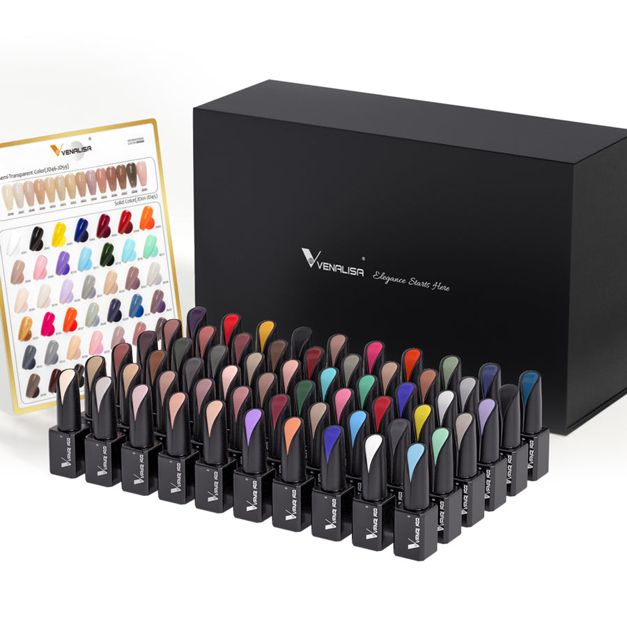 Venalisa 15ml Nail Gel Polish Semi Permanent Jelly Color