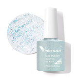 Venalisa 7.5ml Gel Nail Polish Color 703- glitter gel nail polish