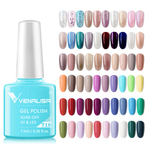 Venalisa 7.5ml Nail Gel Polish Spring Summer Trendy Colors