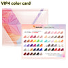Venalisa color chart for VIP4 Nail Gel Polish Kit