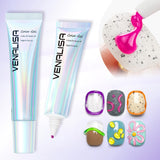 Pudding Gel Neon Color For 3D Painting