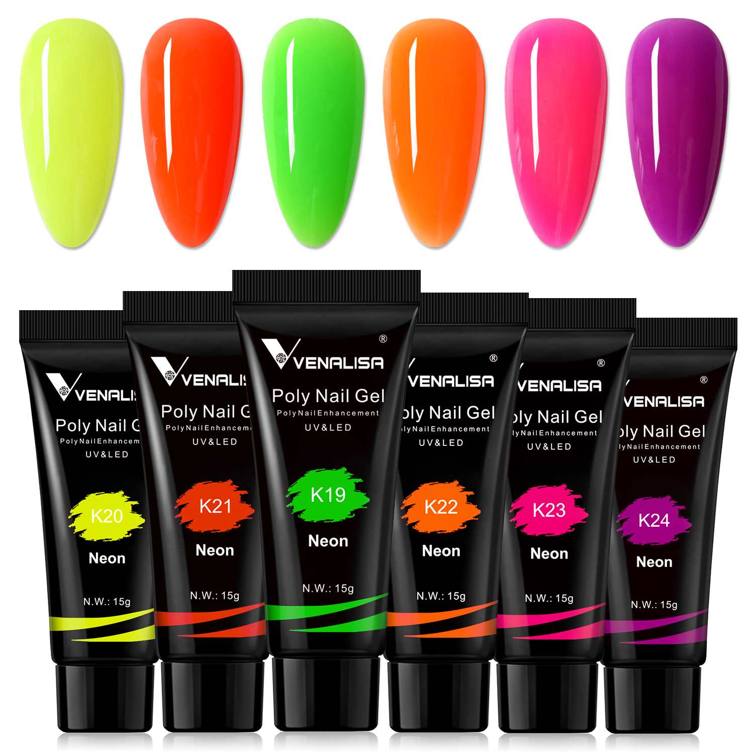 Neon Poly Gel All-in-one Manicure Starter Kit