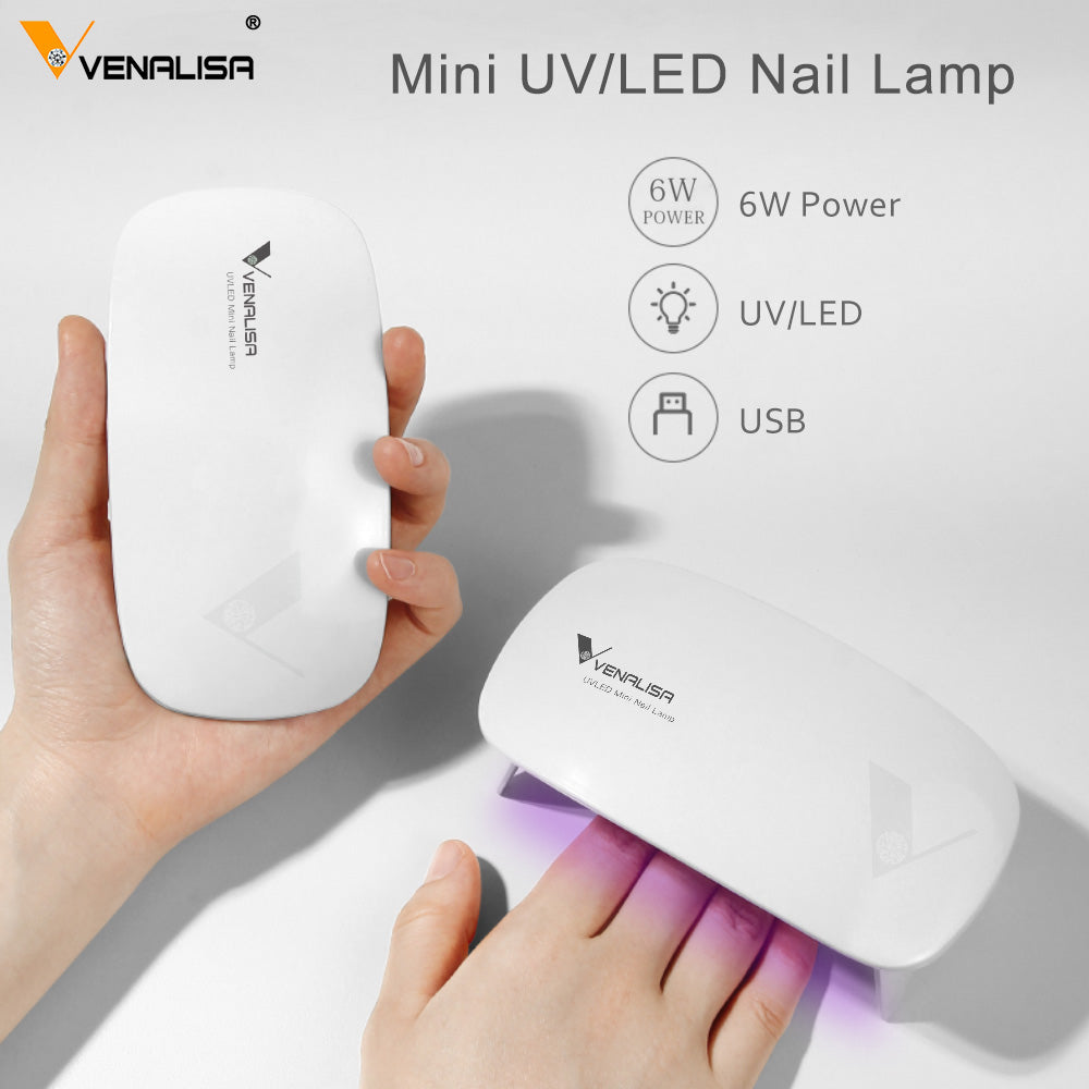 Alisban UV LED Light, Small UV Light for Gel Nails 5V USB Input UV Lamp  Flash
