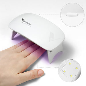 Mini UV/LED Nail Lamp 6W Nail Dryer