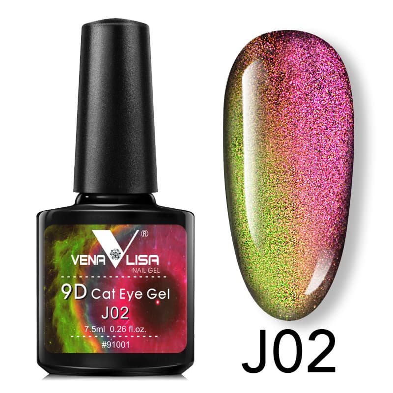 Gleevia 9D Cat Eye Nail Polish- Magnetic UV Gel Color 8ml with Magnet Combo  Pack 9D04 Color: Cocoa Brown - Price in India, Buy Gleevia 9D Cat Eye Nail  Polish- Magnetic UV