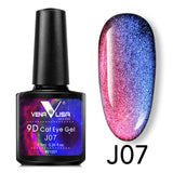 9D Galaxy Cat Eye Gel Polish J07- Venalisa