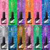 Reflective Neon Glitter Gel 12 Colors Set