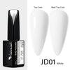 Venalisa 15ml Nail Gel Polish White Color