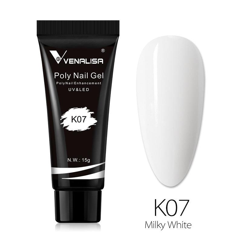 Poly Nail Gel (15g) Light-colored 3